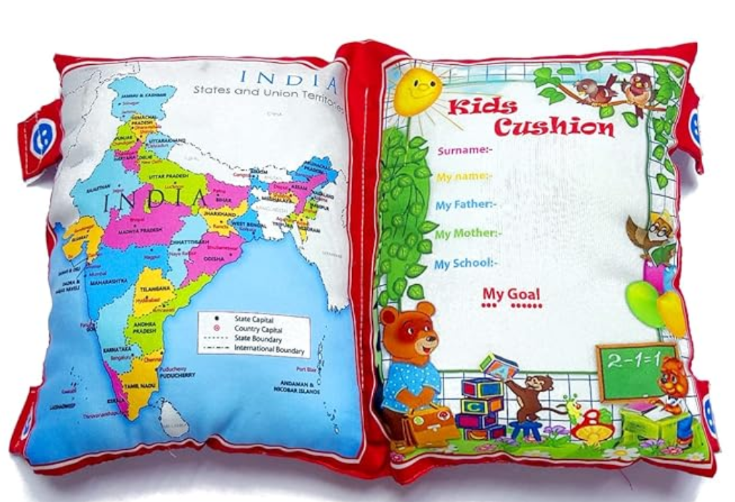 LiteraRest| The Educational Pillow for Kids